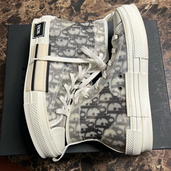 Dior high tops worn once original price 1,200 - Picture 4 of 7